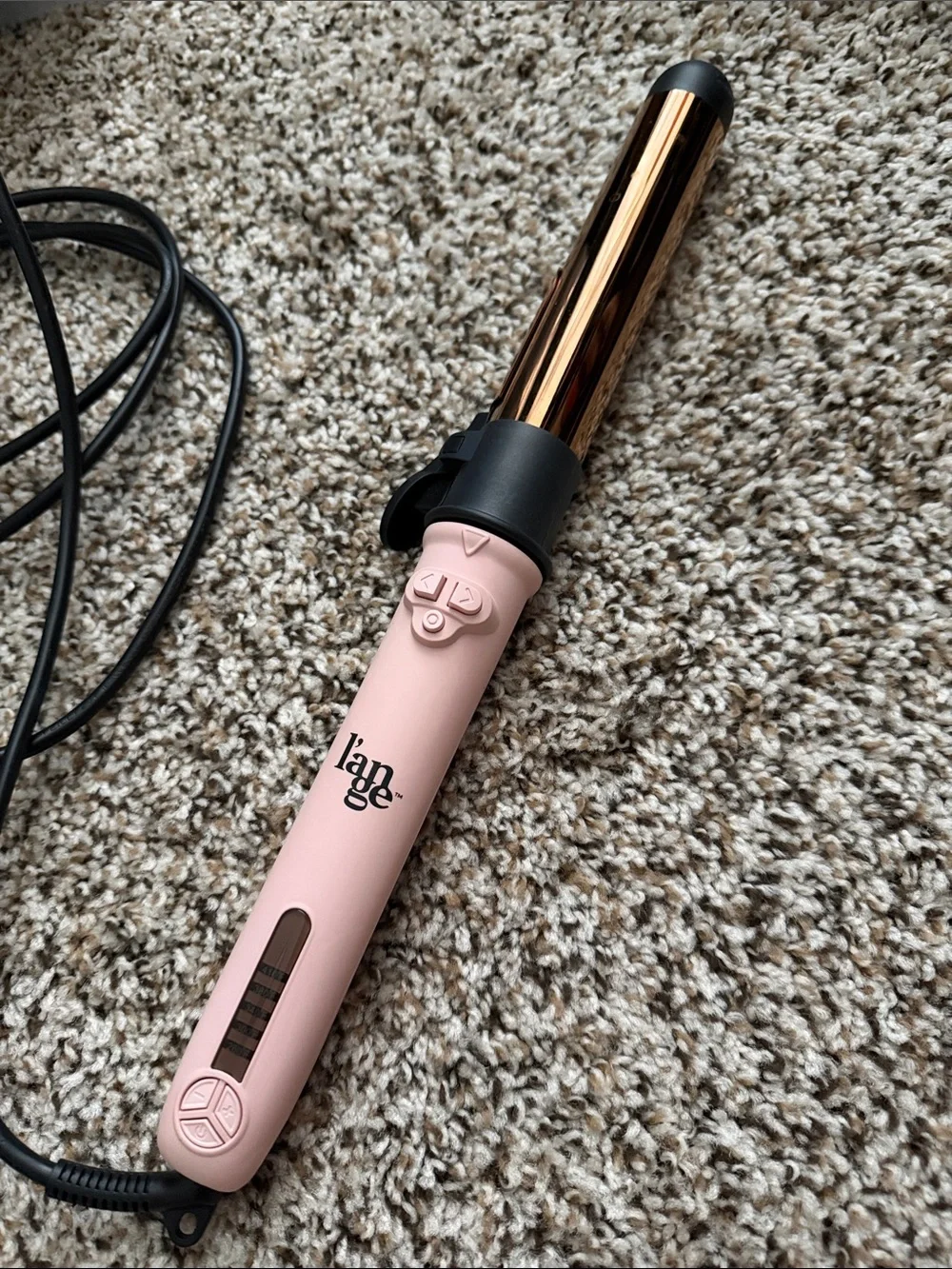 L'ange Le Pirouette Titanium Rotating Curling Iron
